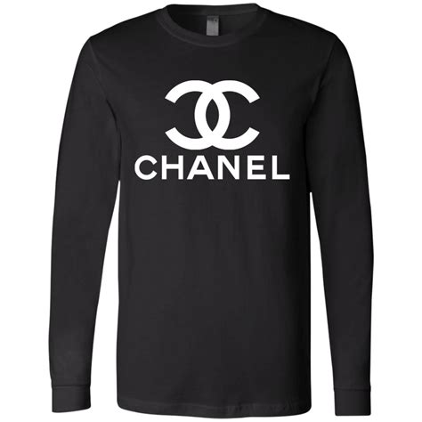 chanel long sleeve logo.